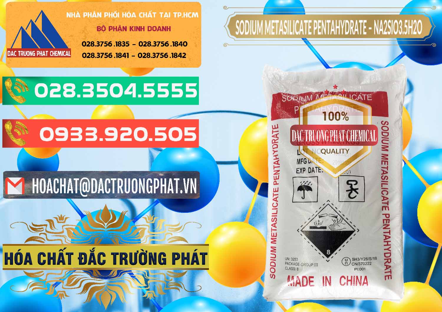 Công ty kinh doanh và bán Sodium Metasilicate Pentahydrate – Silicate Bột Trung Quốc China - 0147 - Cty phân phối ( cung ứng ) hóa chất tại TP.HCM - congtyhoachat.com.vn