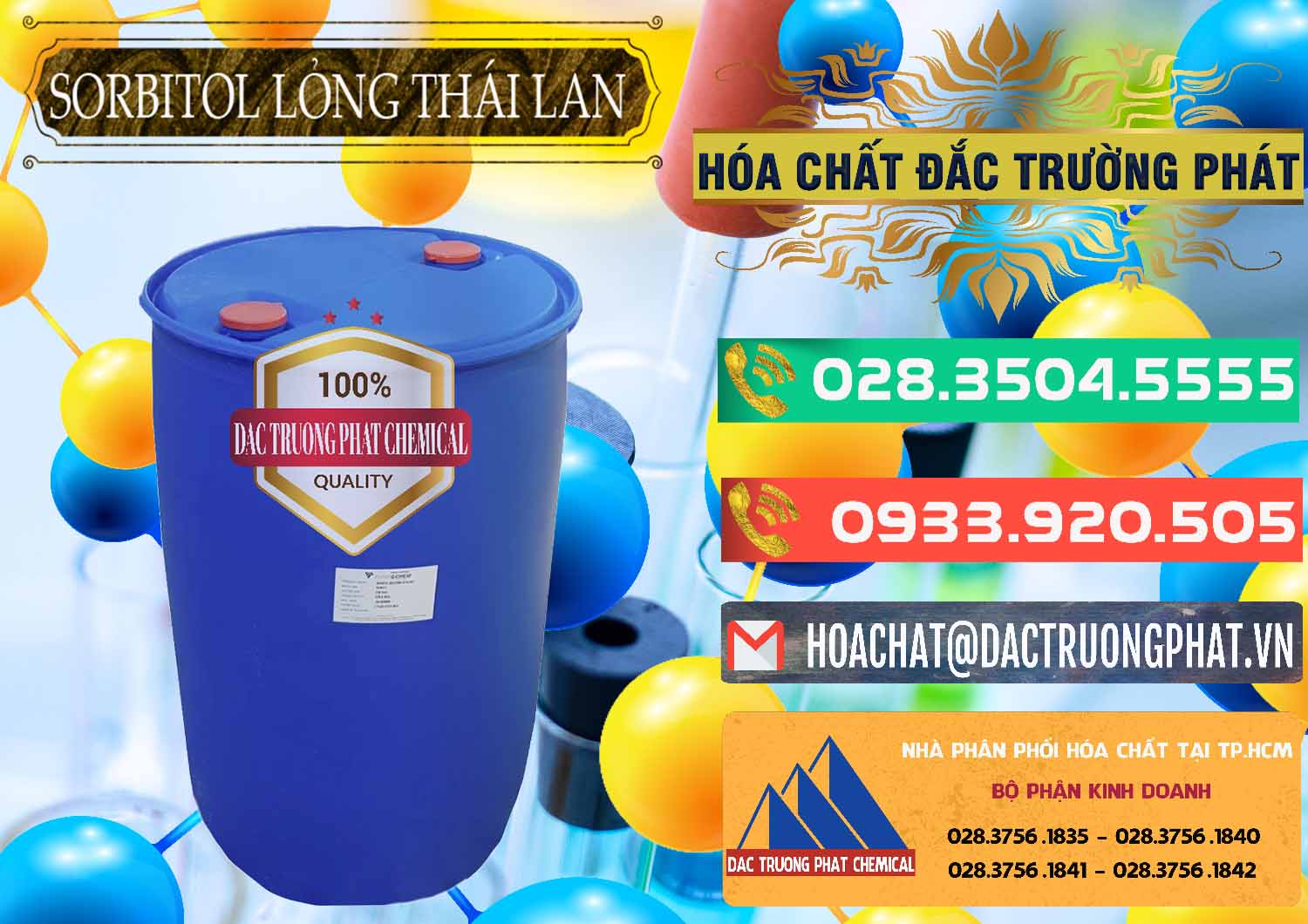 Đơn vị phân phối & bán Sorbitol - C6H14O6 Lỏng 70% Food Grade Thái Lan Thailand - 0341 - Nơi nhập khẩu - cung cấp hóa chất tại TP.HCM - congtyhoachat.com.vn