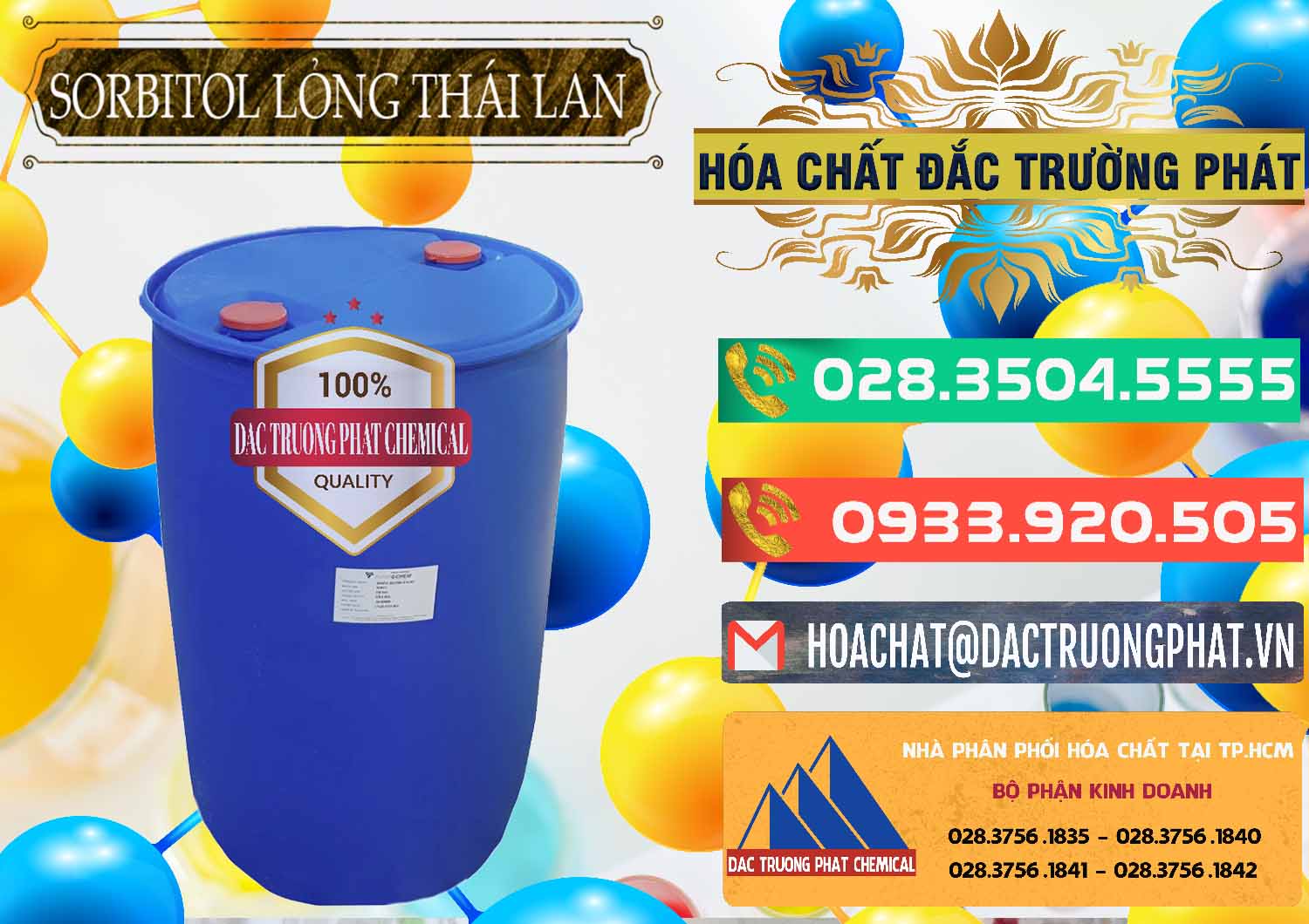 Đơn vị chuyên kinh doanh & bán Sorbitol - C6H14O6 Lỏng 70% Food Grade Thái Lan Thailand - 0341 - Đơn vị chuyên cung cấp _ kinh doanh hóa chất tại TP.HCM - congtyhoachat.com.vn