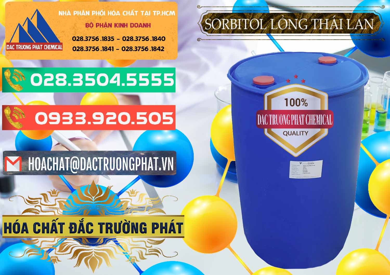 Công ty chuyên cung ứng & bán Sorbitol - C6H14O6 Lỏng 70% Food Grade Thái Lan Thailand - 0341 - Nhà cung cấp & phân phối hóa chất tại TP.HCM - congtyhoachat.com.vn