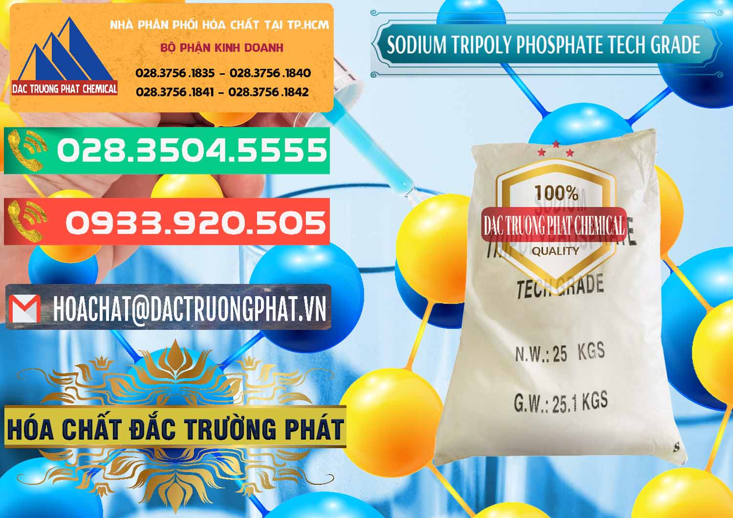 Cung cấp ( bán ) Sodium Tripoly Phosphate - STPP Tech Grade Trung Quốc China - 0453 - Nhà phân phối ( nhập khẩu ) hóa chất tại TP.HCM - congtyhoachat.com.vn