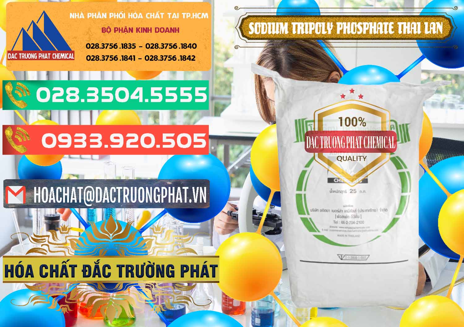 Nơi phân phối và bán Sodium Tripoly Phosphate - STPP Aditya Birla Grasim Thái Lan Thailand - 0421 - Cty chuyên nhập khẩu & cung cấp hóa chất tại TP.HCM - congtyhoachat.com.vn