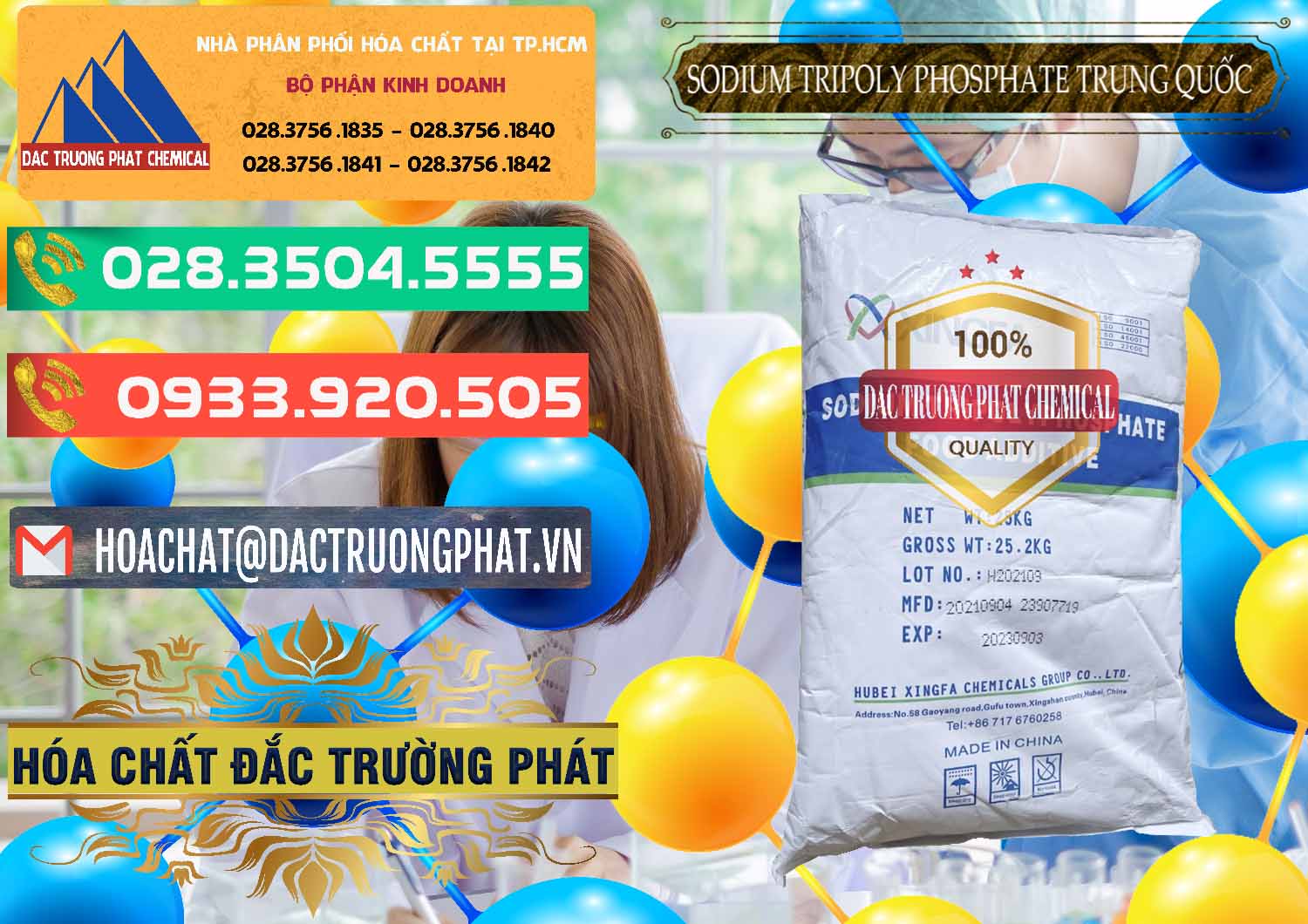 Đơn vị chuyên phân phối & bán Sodium Tripoly Phosphate - STPP 96% Xingfa Trung Quốc China - 0433 - Đơn vị chuyên bán ( cung cấp ) hóa chất tại TP.HCM - congtyhoachat.com.vn