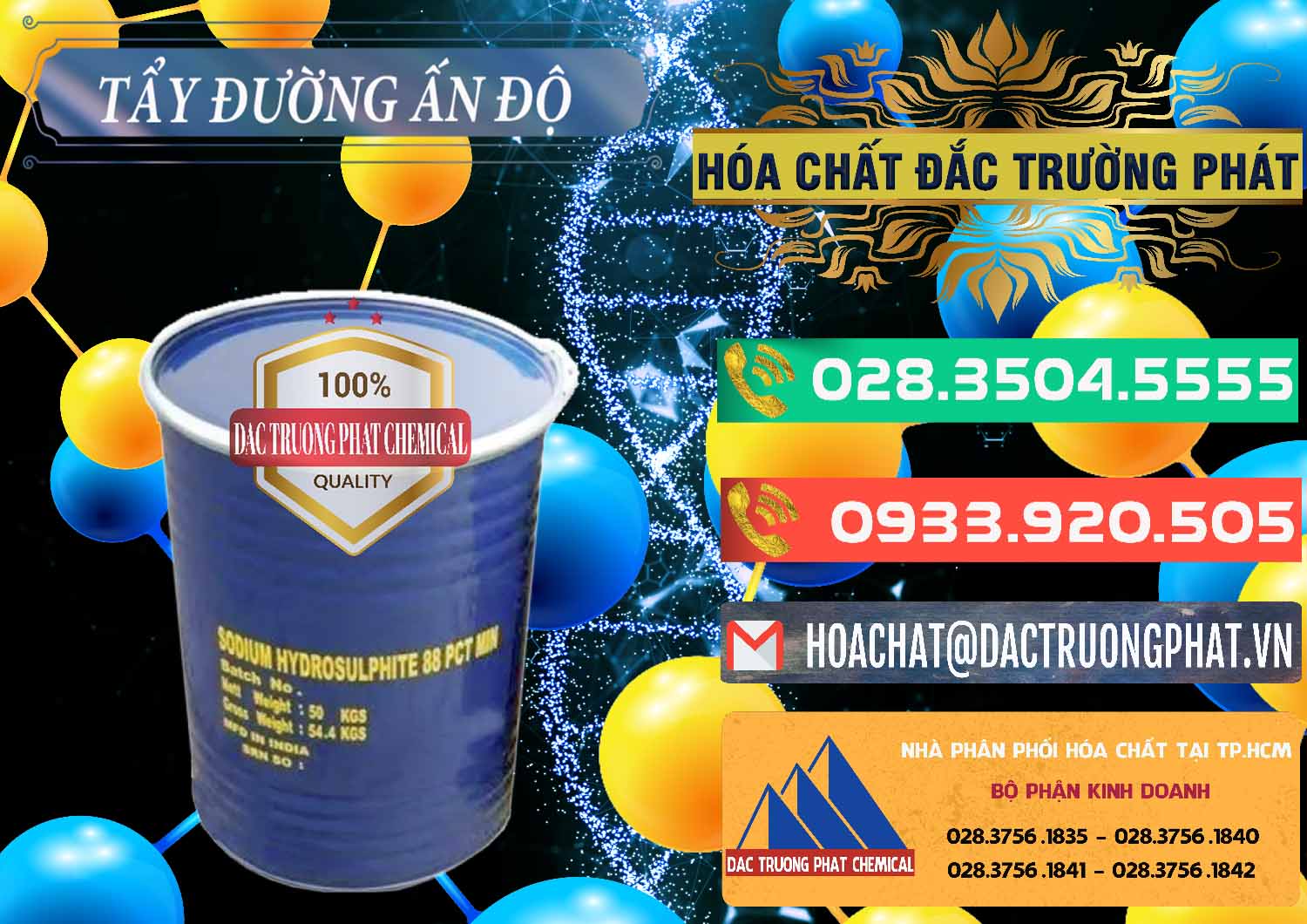 Nhập khẩu & bán Tẩy Đường - NA2S2O4 Ấn Độ India - 0363 - Cty chuyên kinh doanh ( phân phối ) hóa chất tại TP.HCM - congtyhoachat.com.vn