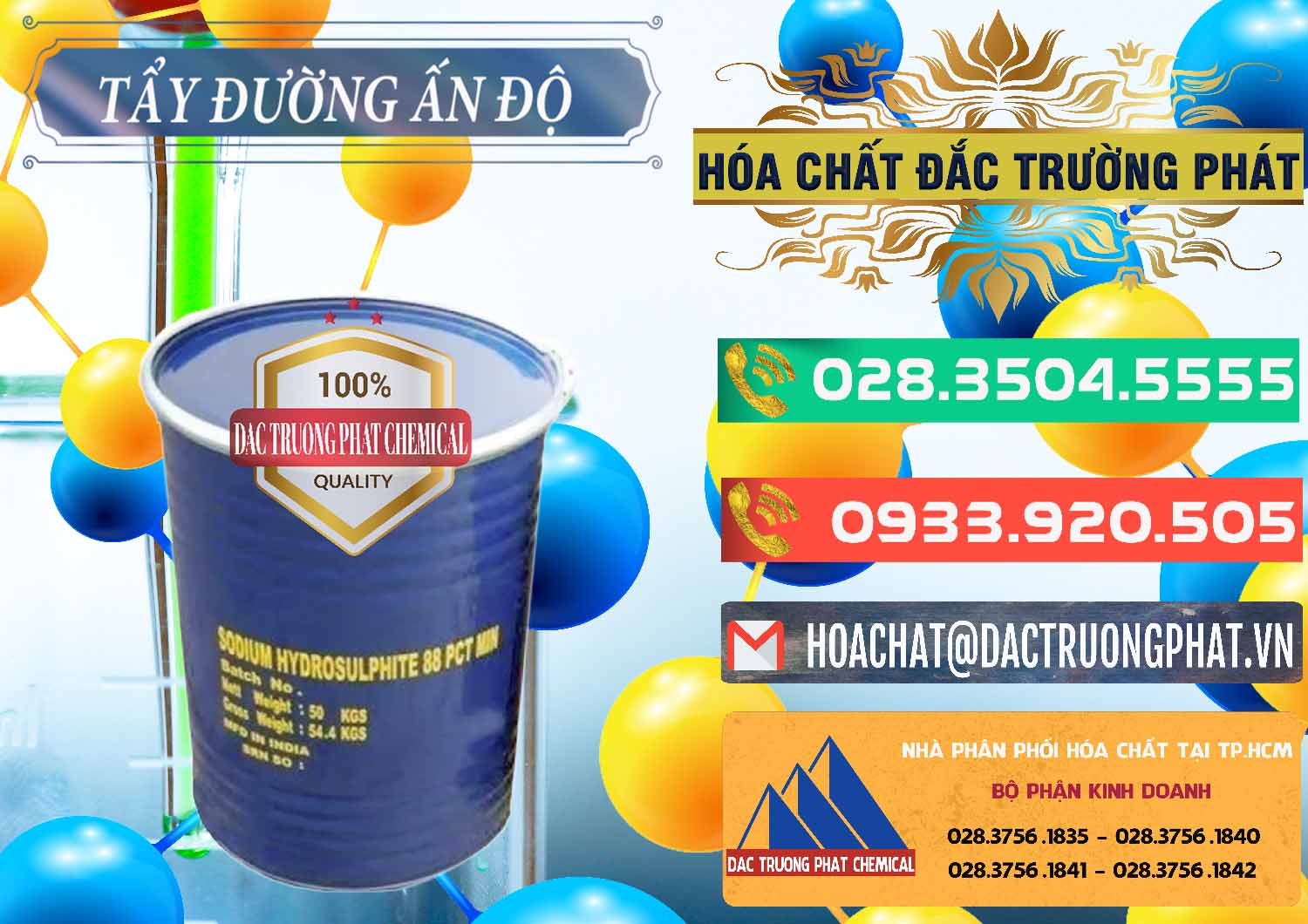 Đơn vị chuyên cung cấp _ bán Tẩy Đường - NA2S2O4 Ấn Độ India - 0363 - Phân phối - bán hóa chất tại TP.HCM - congtyhoachat.com.vn