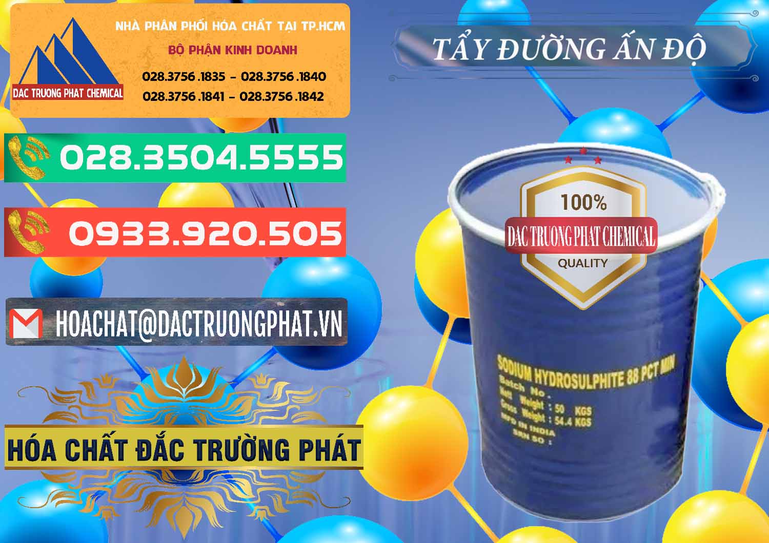 Cung ứng ( bán ) Tẩy Đường - NA2S2O4 Ấn Độ India - 0363 - Cty chuyên cung cấp _ kinh doanh hóa chất tại TP.HCM - congtyhoachat.com.vn