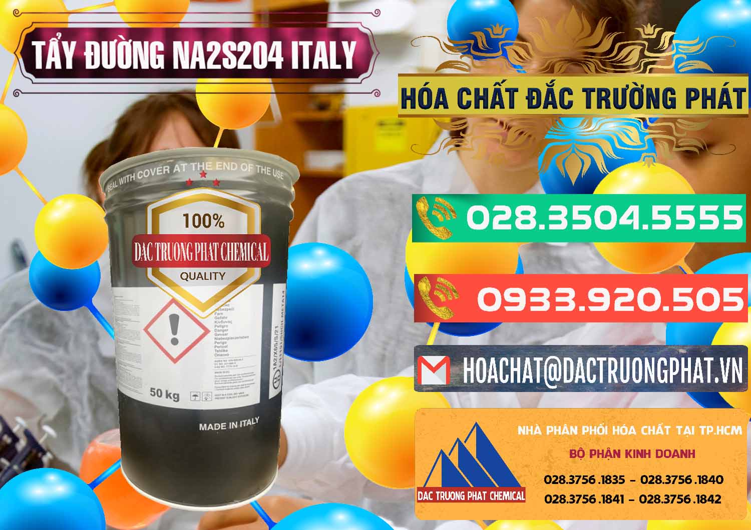 Nơi nhập khẩu _ bán Tẩy Đường - NA2S2O4 Ý Italy - 0422 - Đơn vị chuyên cung cấp ( kinh doanh ) hóa chất tại TP.HCM - congtyhoachat.com.vn