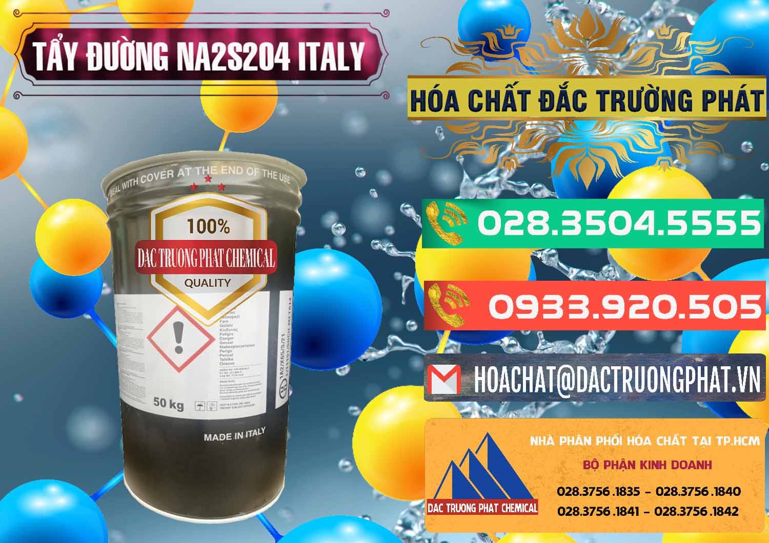 Công ty chuyên kinh doanh và bán Tẩy Đường - NA2S2O4 Ý Italy - 0422 - Cty cung cấp - kinh doanh hóa chất tại TP.HCM - congtyhoachat.com.vn