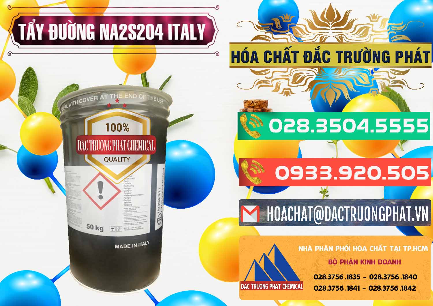 Đơn vị kinh doanh ( bán ) Tẩy Đường - NA2S2O4 Ý Italy - 0422 - Nơi phân phối ( bán ) hóa chất tại TP.HCM - congtyhoachat.com.vn