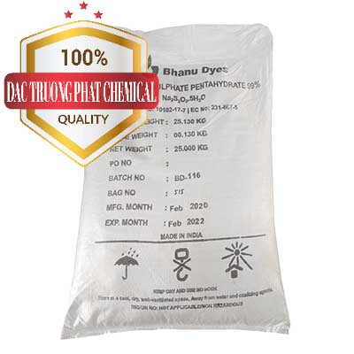 Nhà phân phối ( bán ) Sodium Thiosulfate - NA2S2O3 Ấn Độ India Bhanu Dyes - 0202 - Đơn vị chuyên bán _ phân phối hóa chất tại TP.HCM - congtyhoachat.com.vn