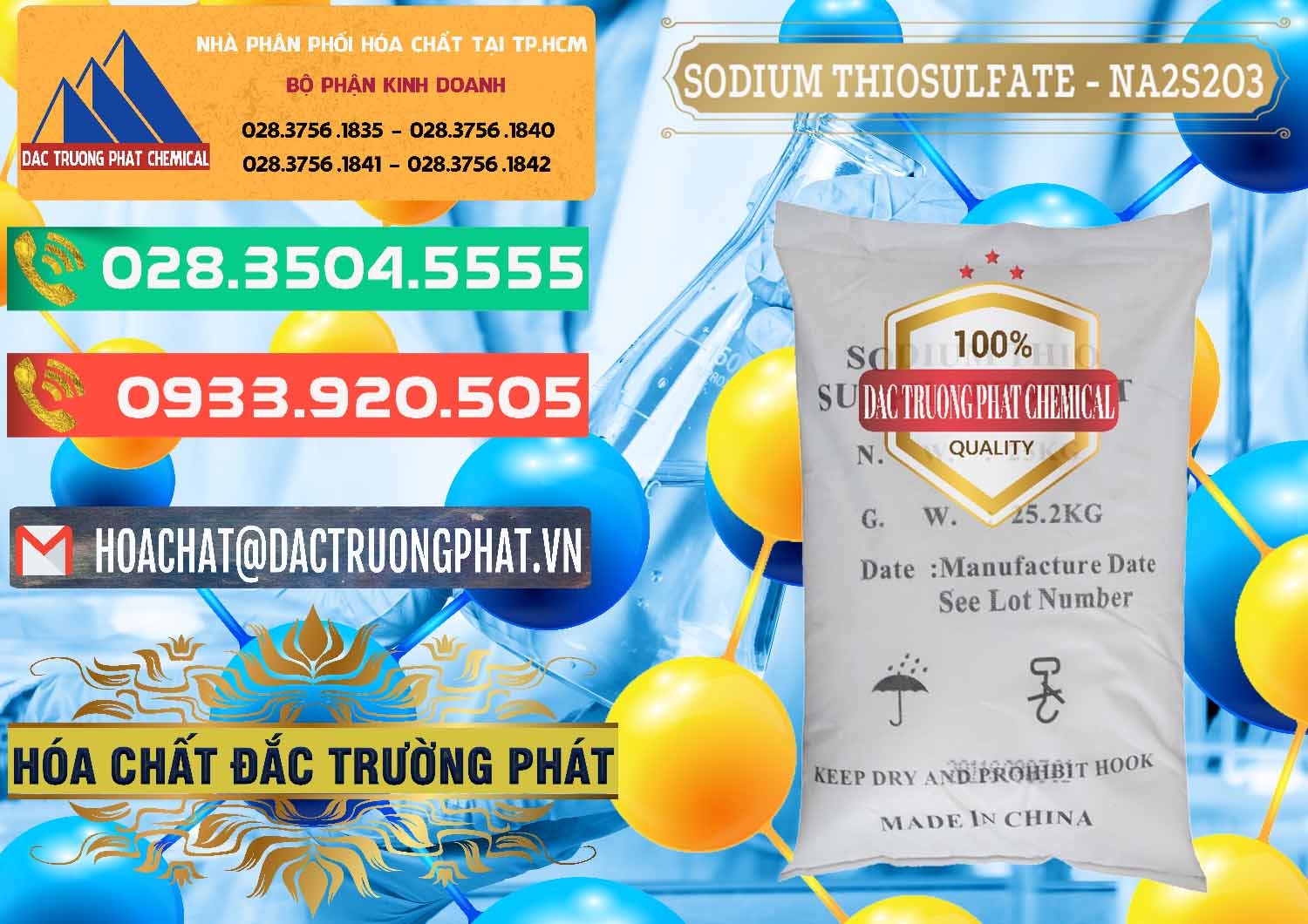 Cty cung ứng _ bán Sodium Thiosulfate - NA2S2O3 Trung Quốc China - 0151 - Nơi bán & cung cấp hóa chất tại TP.HCM - congtyhoachat.com.vn