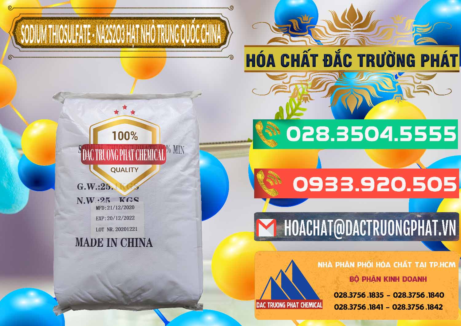 Kinh doanh - bán Sodium Thiosulfate - NA2S2O3 Hạt Nhỏ Trung Quốc China - 0204 - Cty cung cấp & nhập khẩu hóa chất tại TP.HCM - congtyhoachat.com.vn