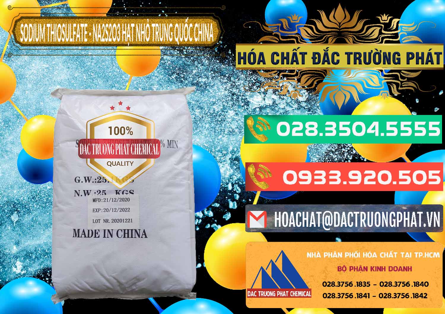 Công ty cung ứng - bán Sodium Thiosulfate - NA2S2O3 Hạt Nhỏ Trung Quốc China - 0204 - Chuyên bán ( cung cấp ) hóa chất tại TP.HCM - congtyhoachat.com.vn