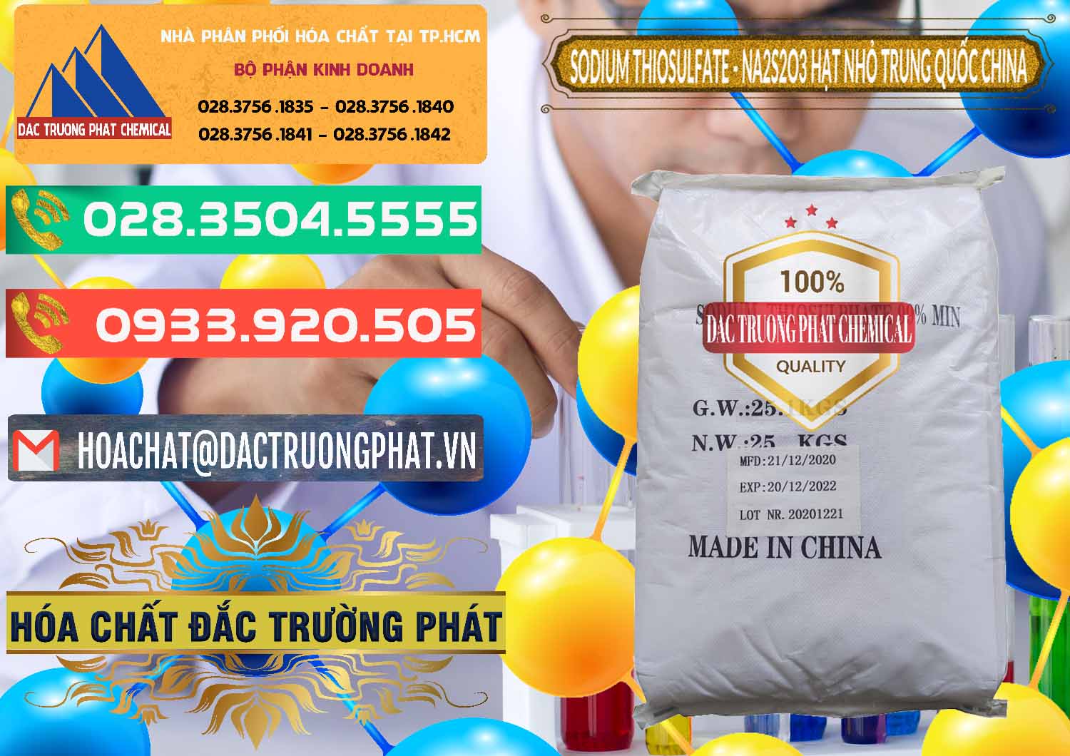 Bán ( cung cấp ) Sodium Thiosulfate - NA2S2O3 Hạt Nhỏ Trung Quốc China - 0204 - Công ty chuyên kinh doanh - phân phối hóa chất tại TP.HCM - congtyhoachat.com.vn