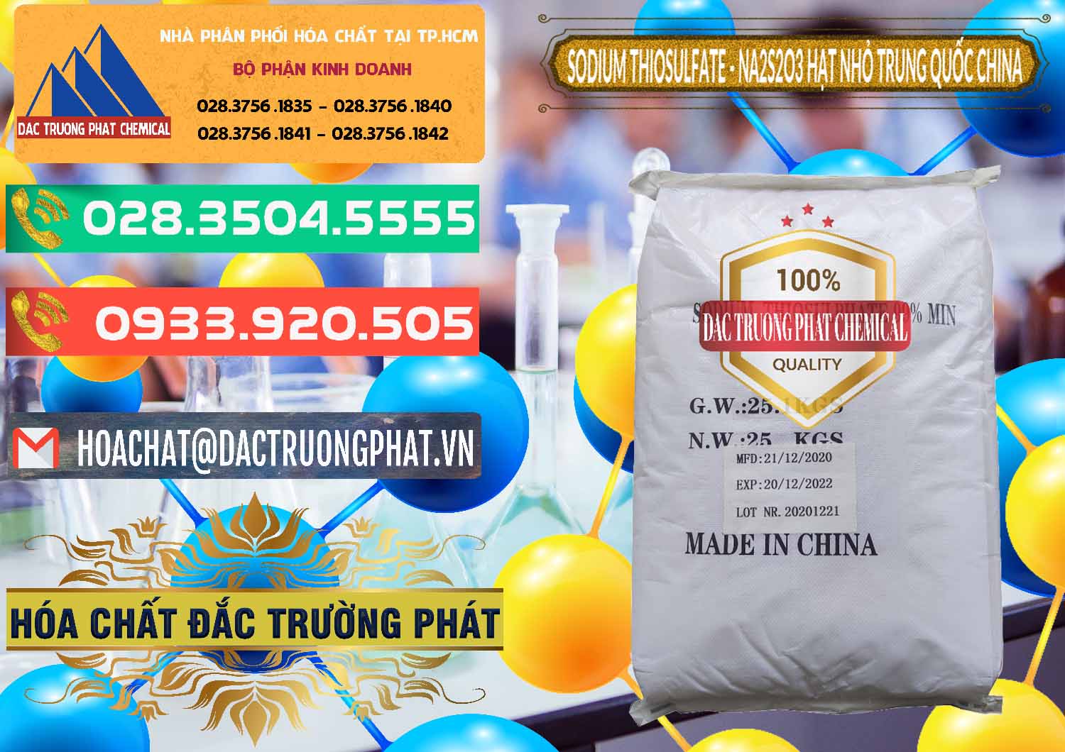 Đơn vị chuyên cung cấp - bán Sodium Thiosulfate - NA2S2O3 Hạt Nhỏ Trung Quốc China - 0204 - Công ty chuyên cung cấp ( kinh doanh ) hóa chất tại TP.HCM - congtyhoachat.com.vn