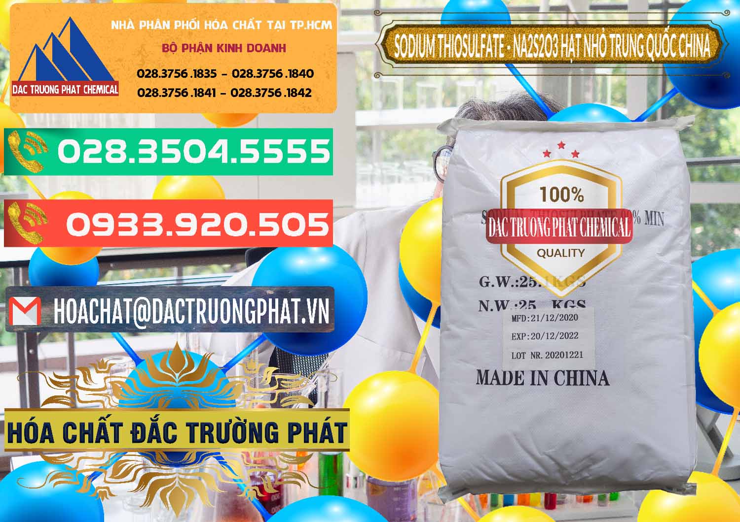 Cung cấp ( bán ) Sodium Thiosulfate - NA2S2O3 Hạt Nhỏ Trung Quốc China - 0204 - Nhà cung cấp _ bán hóa chất tại TP.HCM - congtyhoachat.com.vn