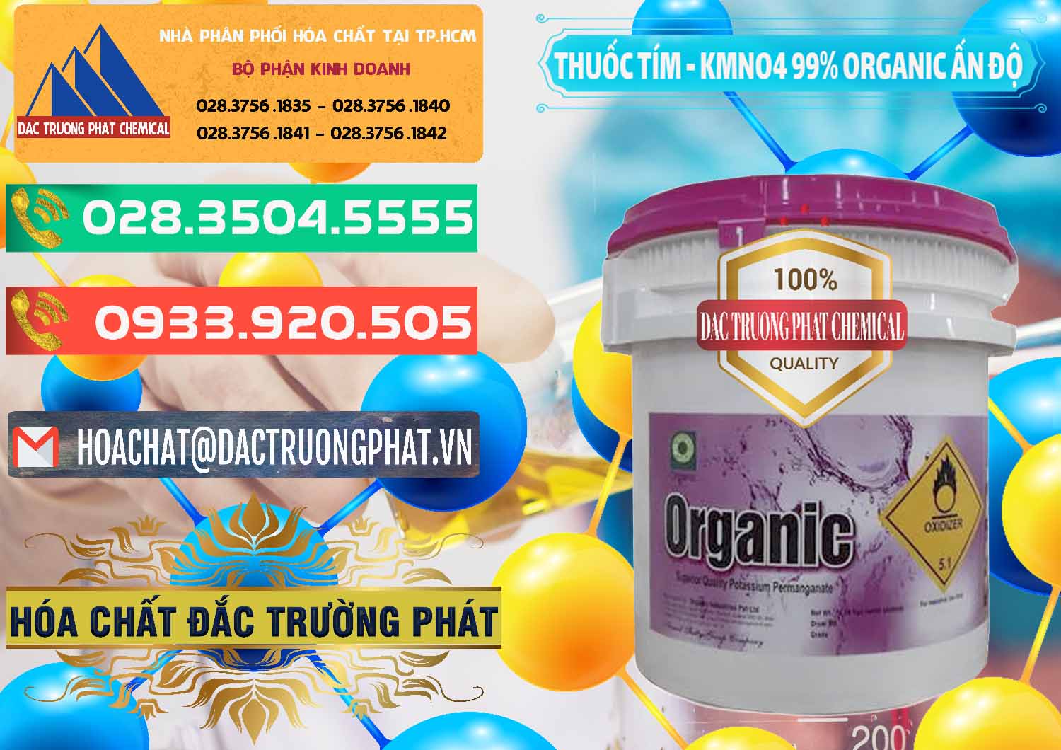 Cty chuyên kinh doanh & bán Thuốc Tím - KMNO4 99% Organic Ấn Độ India - 0216 - Công ty cung cấp & bán hóa chất tại TP.HCM - congtyhoachat.com.vn