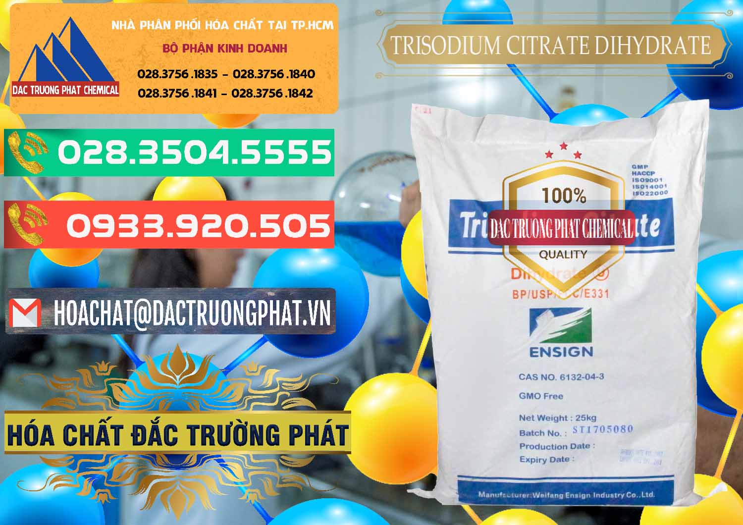 Cty chuyên bán và cung cấp Trisodium Citrate Dihydrate - Na3C6H5O7 Weifang Trung Quốc China - 0324 - Cty nhập khẩu - cung cấp hóa chất tại TP.HCM - congtyhoachat.com.vn