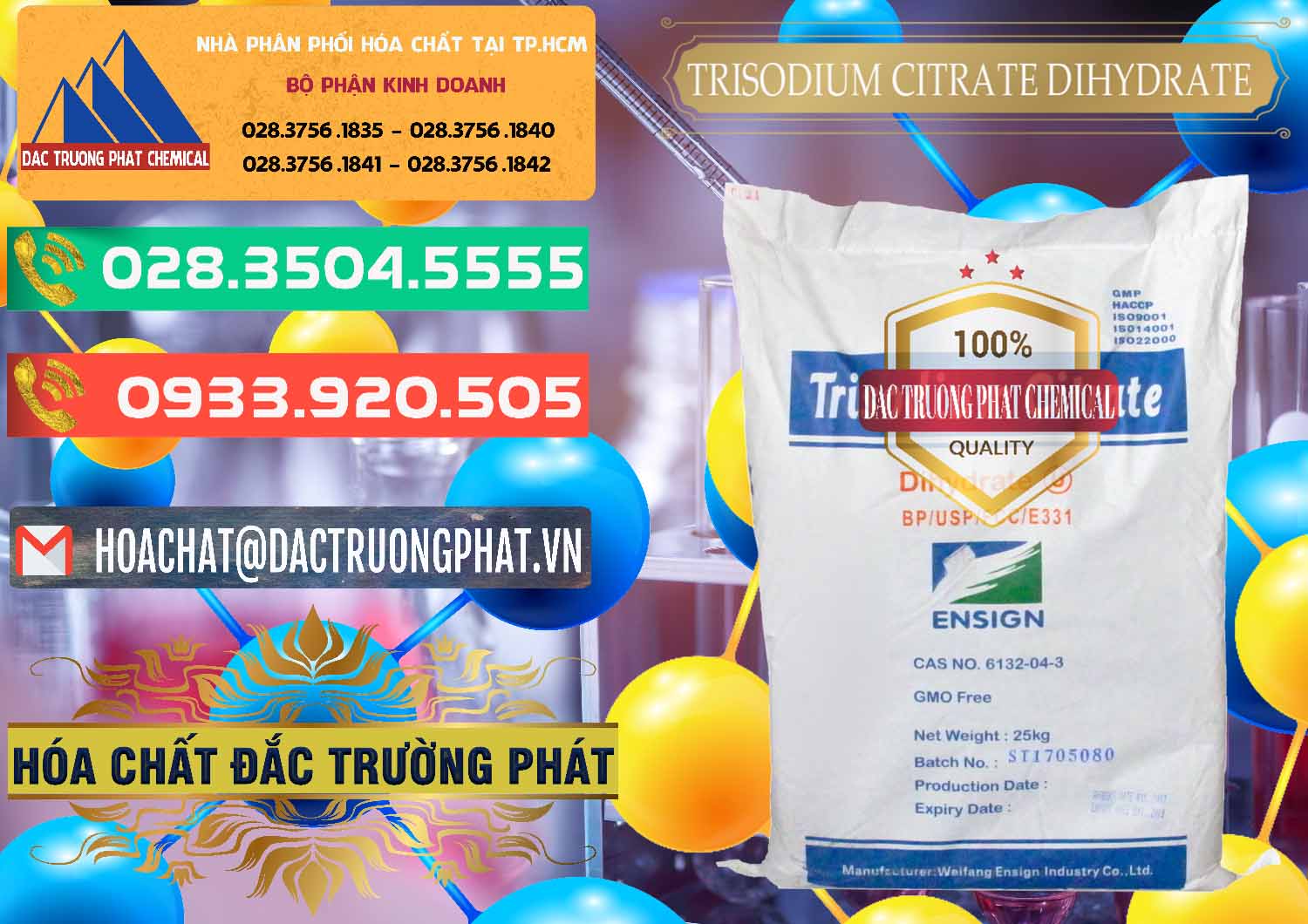Cung cấp & bán Trisodium Citrate Dihydrate - Na3C6H5O7 Weifang Trung Quốc China - 0324 - Nơi cung cấp ( nhập khẩu ) hóa chất tại TP.HCM - congtyhoachat.com.vn