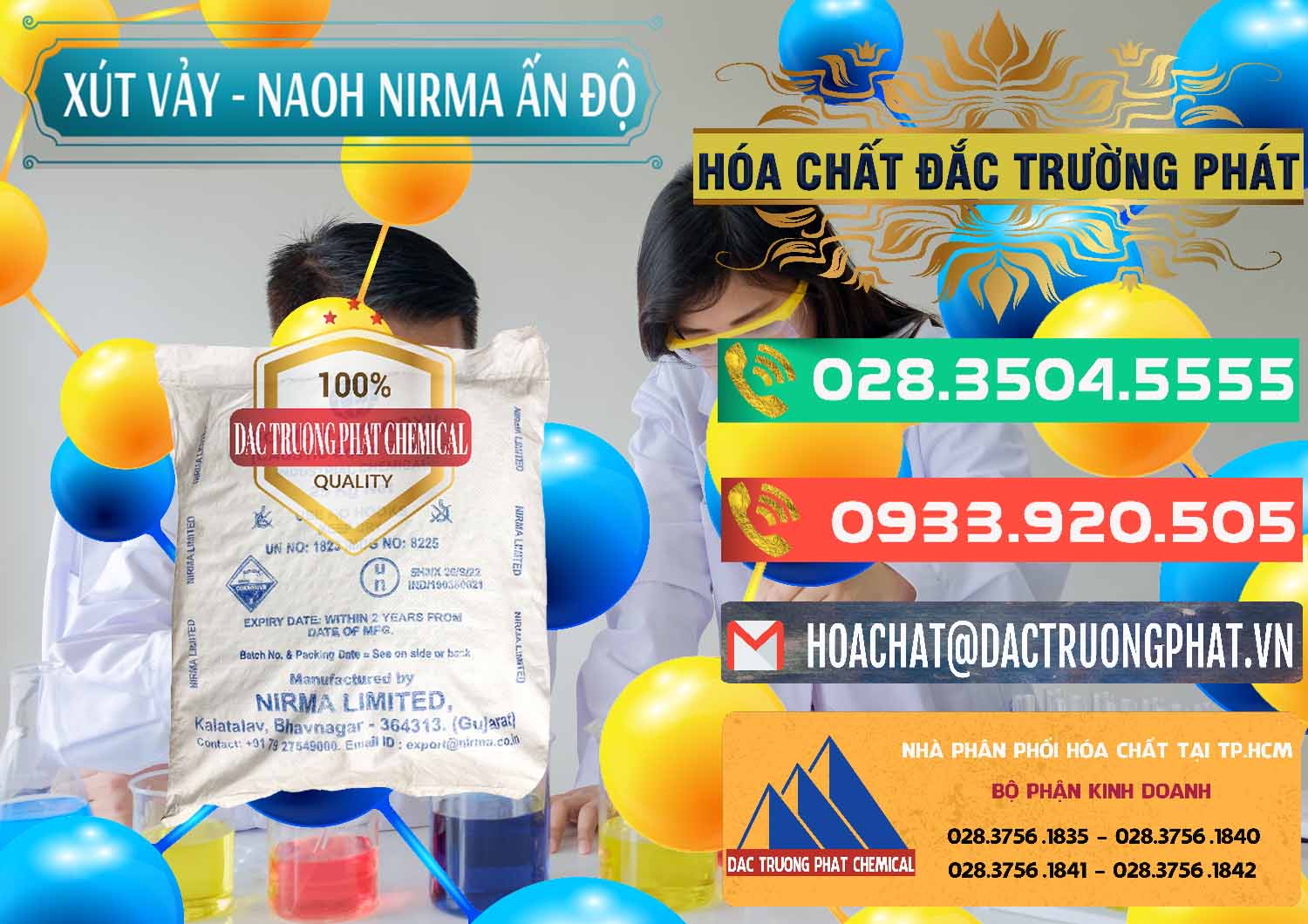 Công ty chuyên bán _ phân phối Xút Vảy - NaOH Vảy Nirma Ấn Độ India - 0371 - Cty chuyên cung cấp & nhập khẩu hóa chất tại TP.HCM - congtyhoachat.com.vn