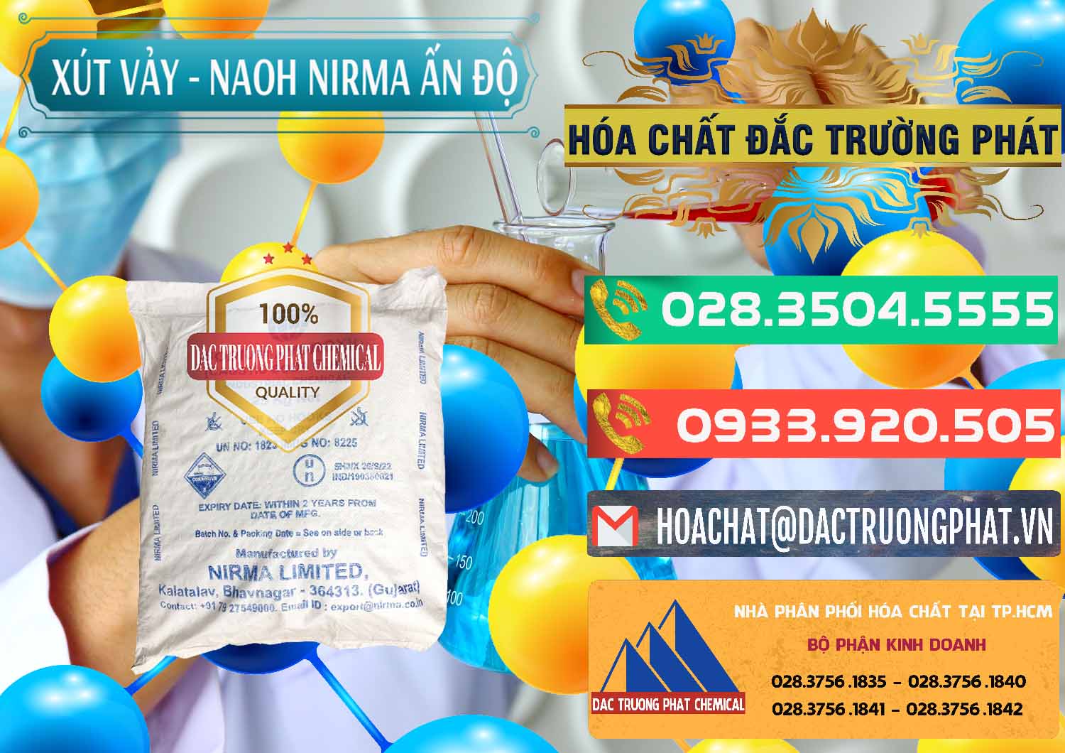 Bán Xút Vảy - NaOH Vảy Nirma Ấn Độ India - 0371 - Công ty cung cấp - nhập khẩu hóa chất tại TP.HCM - congtyhoachat.com.vn