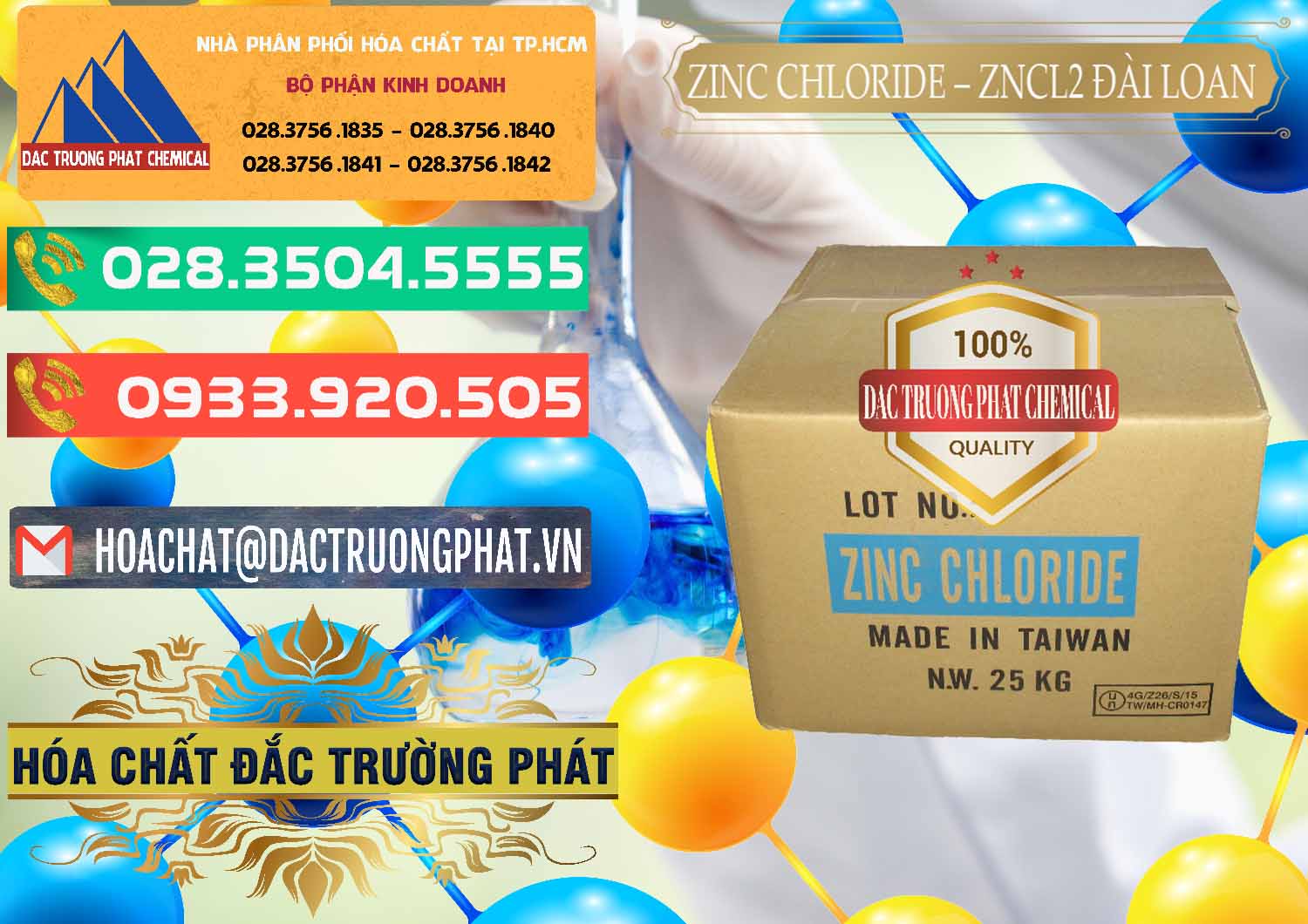 Nơi bán và cung ứng Zinc Chloride - ZNCL2 96% Đài Loan Taiwan - 0178 - Nơi chuyên nhập khẩu _ cung cấp hóa chất tại TP.HCM - congtyhoachat.com.vn