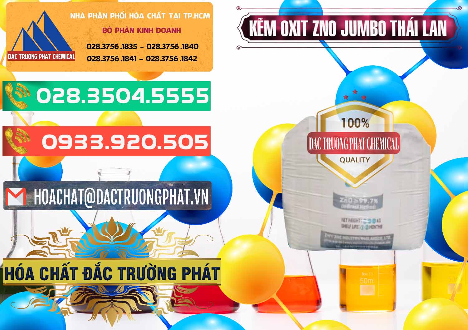 Chuyên bán & cung cấp Zinc Oxide - Bột Kẽm Oxit ZNO Jumbo Bành Thái Lan Thailand - 0370 - Nơi phân phối - cung cấp hóa chất tại TP.HCM - congtyhoachat.com.vn