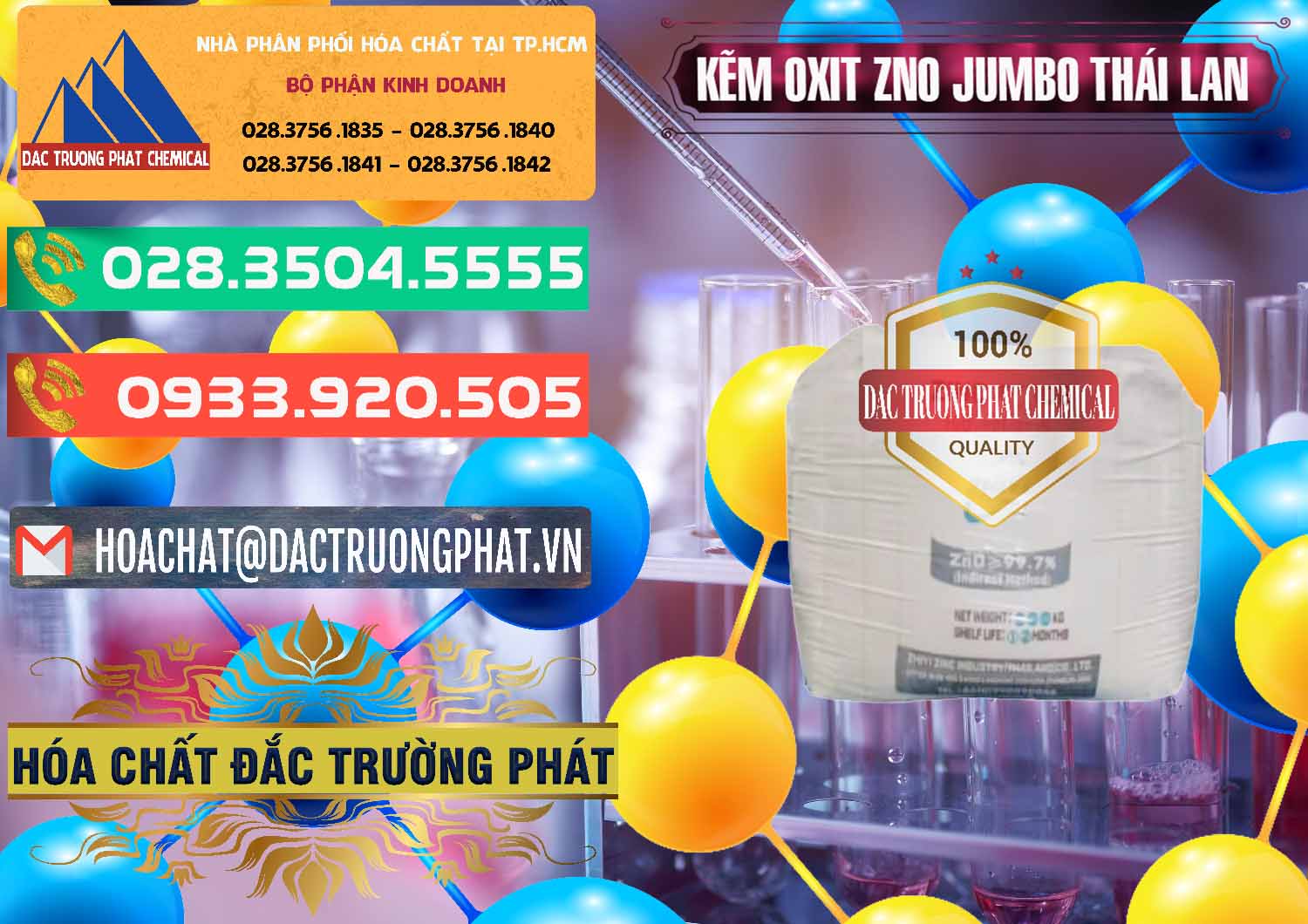 Công ty chuyên cung ứng _ bán Zinc Oxide - Bột Kẽm Oxit ZNO Jumbo Bành Thái Lan Thailand - 0370 - Phân phối ( kinh doanh ) hóa chất tại TP.HCM - congtyhoachat.com.vn