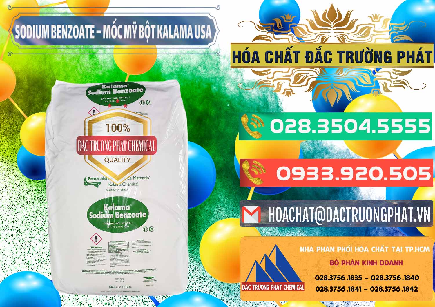 Nơi cung cấp _ bán Sodium Benzoate - Mốc Bột Kalama Food Grade Mỹ Usa - 0136 - Kinh doanh và cung cấp hóa chất tại TP.HCM - congtyhoachat.com.vn