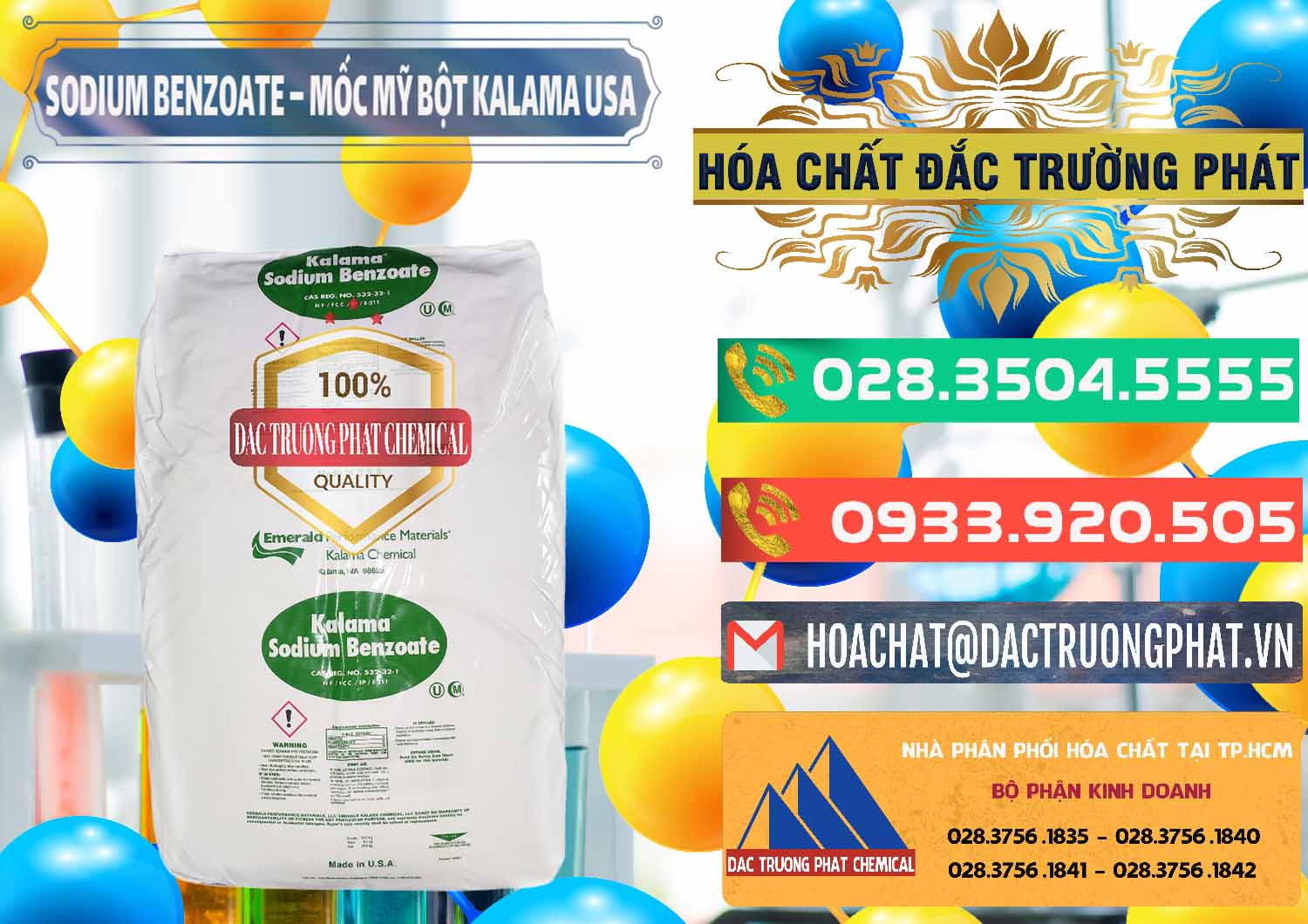 Công ty nhập khẩu & bán Sodium Benzoate - Mốc Bột Kalama Food Grade Mỹ Usa - 0136 - Nơi phân phối và bán hóa chất tại TP.HCM - congtyhoachat.com.vn