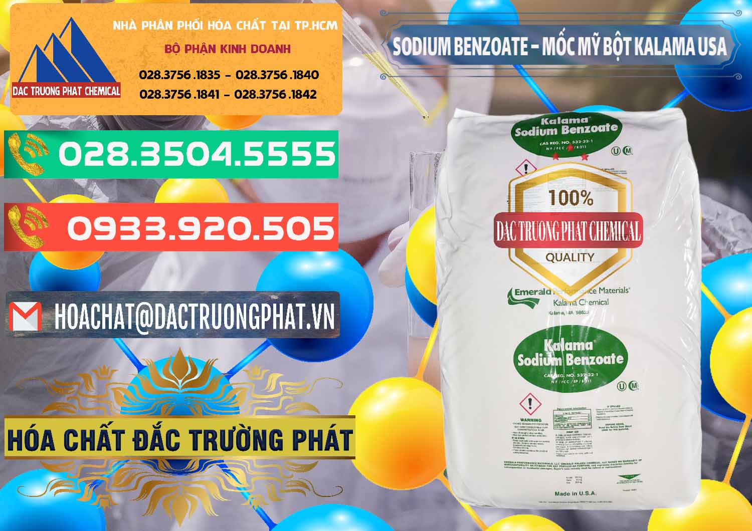 Nơi kinh doanh _ bán Sodium Benzoate - Mốc Bột Kalama Food Grade Mỹ Usa - 0136 - Cty chuyên phân phối - cung ứng hóa chất tại TP.HCM - congtyhoachat.com.vn