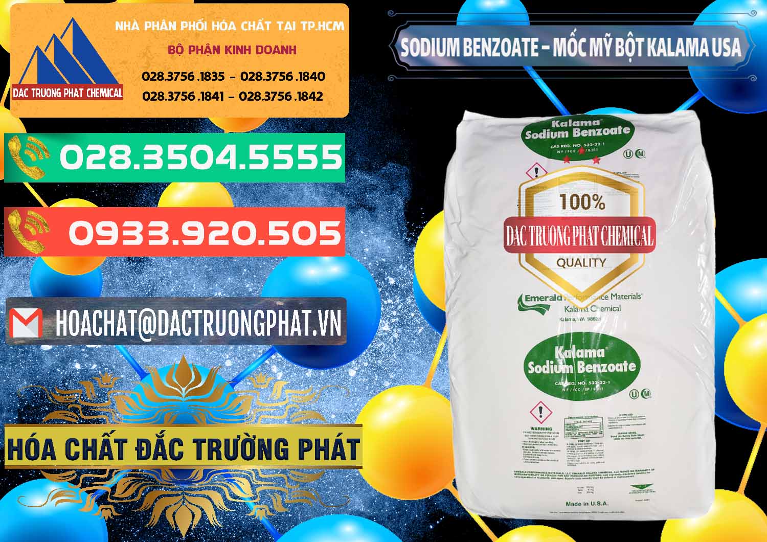 Nơi chuyên bán - cung cấp Sodium Benzoate - Mốc Bột Kalama Food Grade Mỹ Usa - 0136 - Nơi phân phối ( cung cấp ) hóa chất tại TP.HCM - congtyhoachat.com.vn